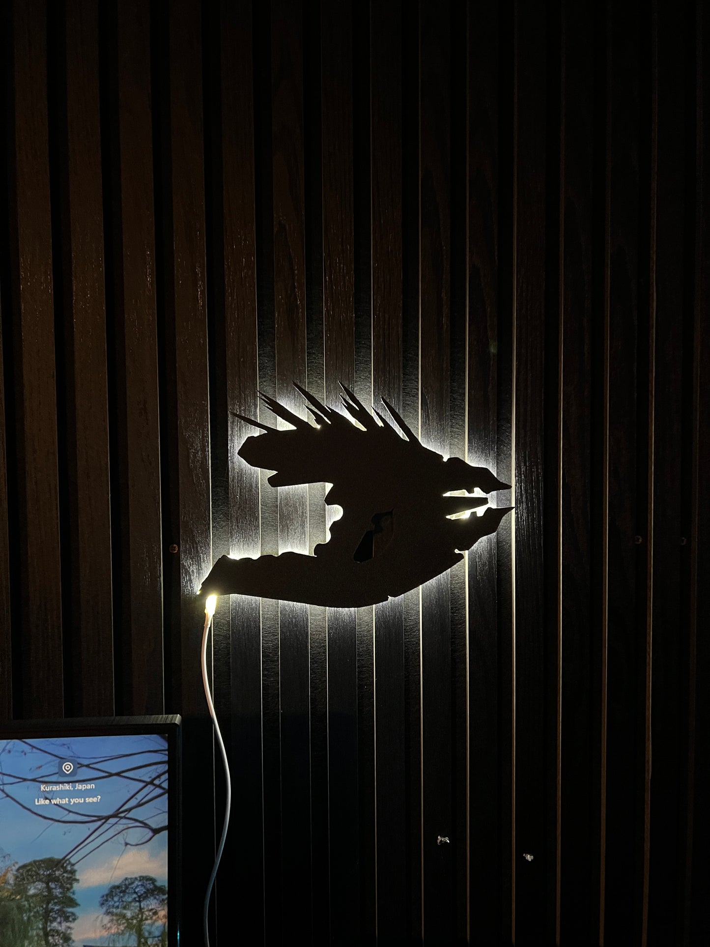 Needle Gun - Sci-Fi LED Wall Light