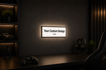 MCL | GlowPanel™ — Custom LED Wall Art (Landscape 16:19 Ratio)