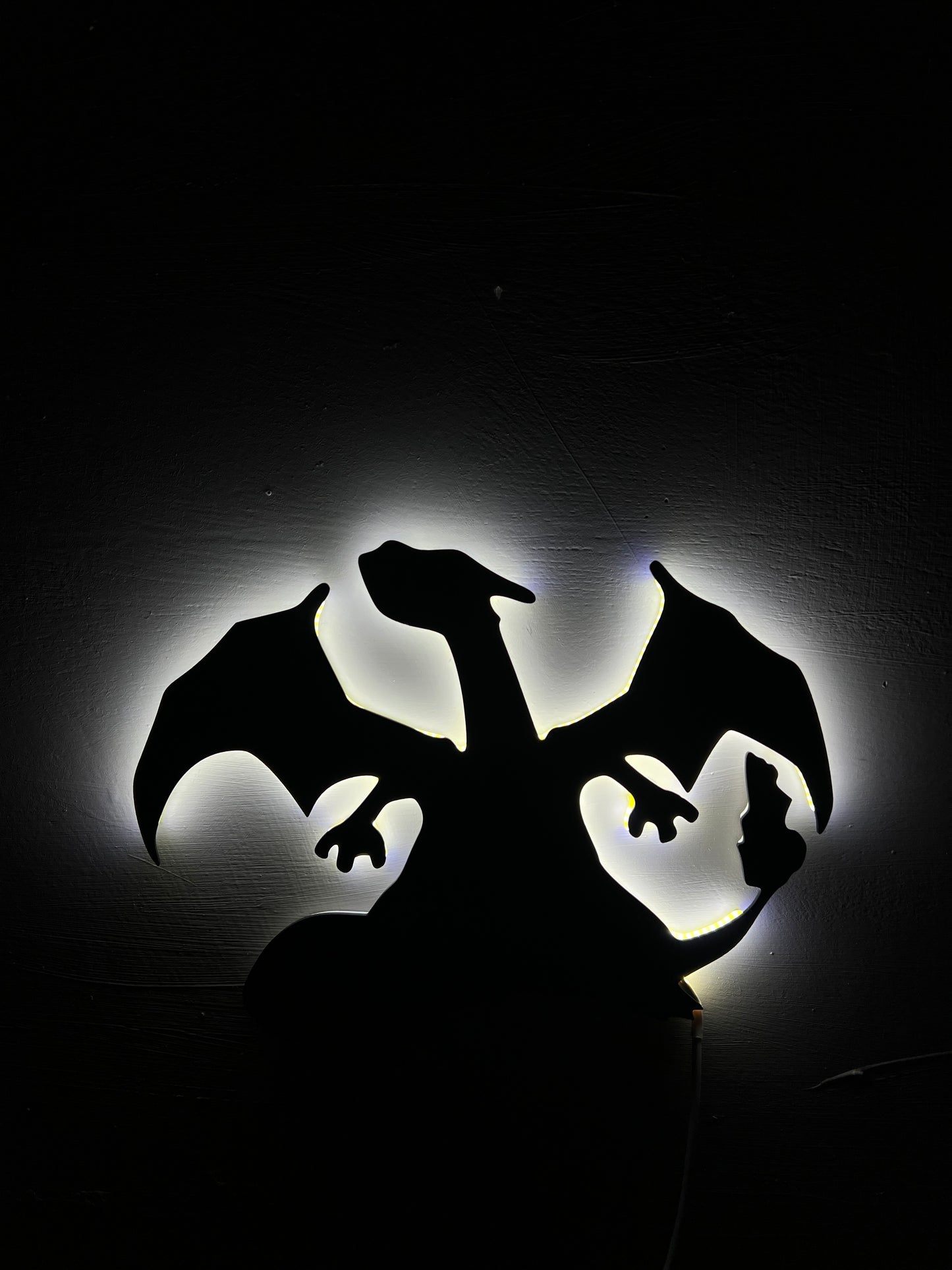 Fire Dragon - Anime LED Wall Light