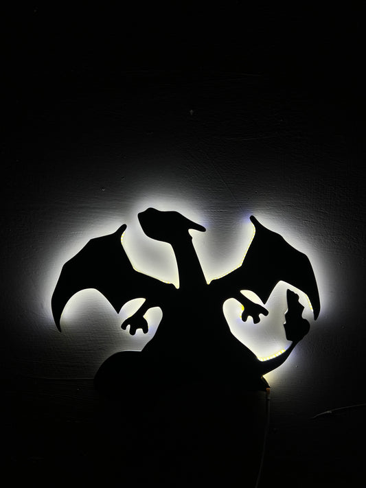 Fire Dragon - Anime LED Wall Light